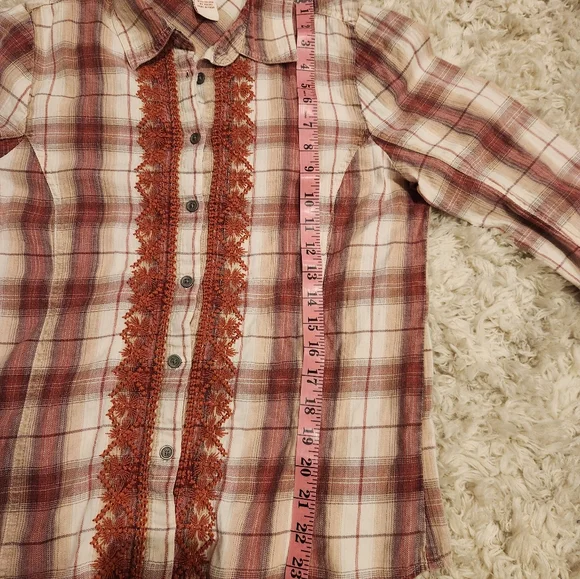 Sundance plaid blouse - Picture 12 of 13